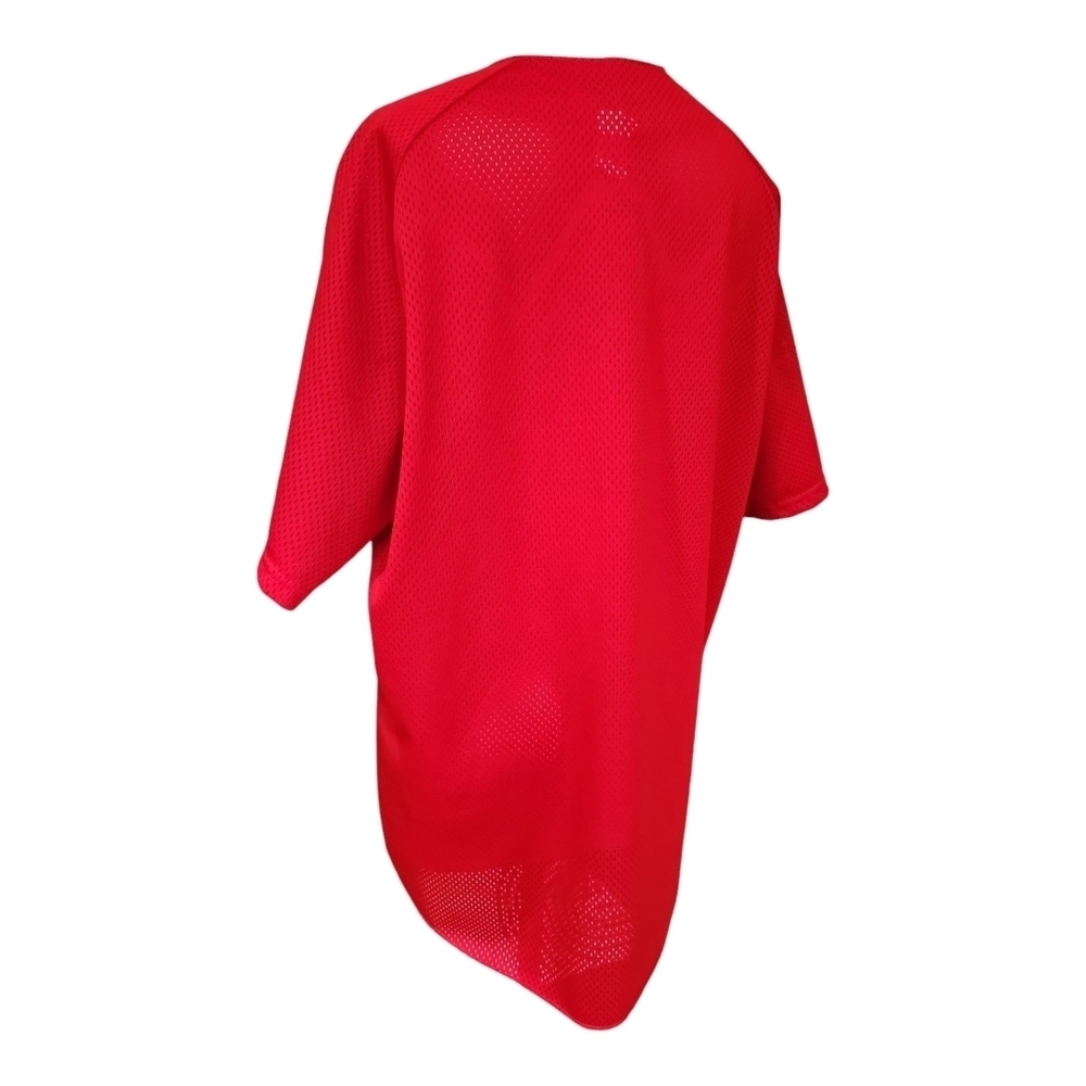 Wilson Blazers Red Baseball Jersey Size XL | Button Front Team Sports Shirt - Picture 5 of 9